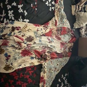 Umgee handkerchief hem kimono